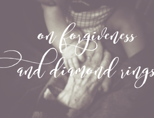 On Forgiveness and Diamond Rings